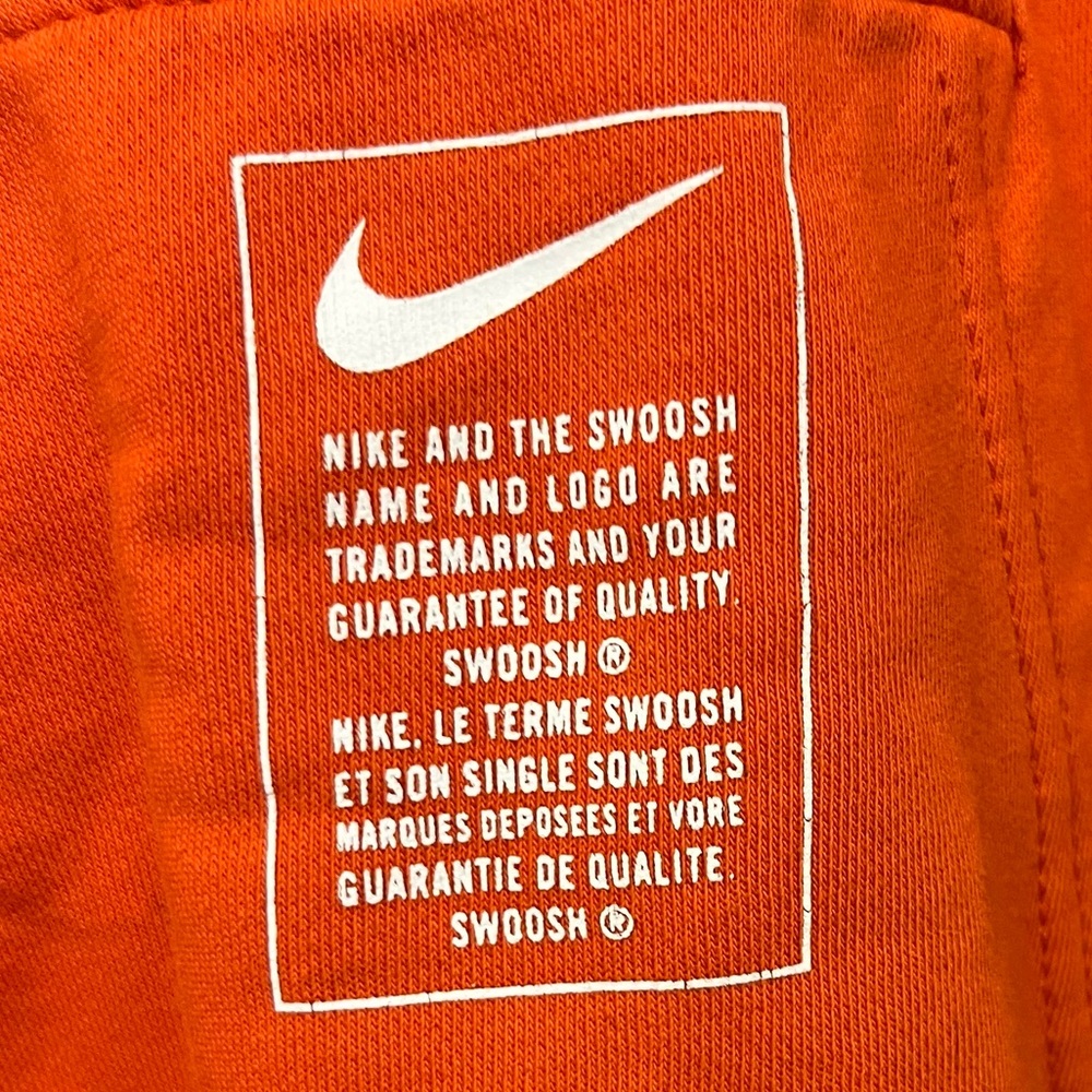 Pre-Loved Orange Sportswear Nike Pullover Hoodie - Nike - Picture 6 of 15